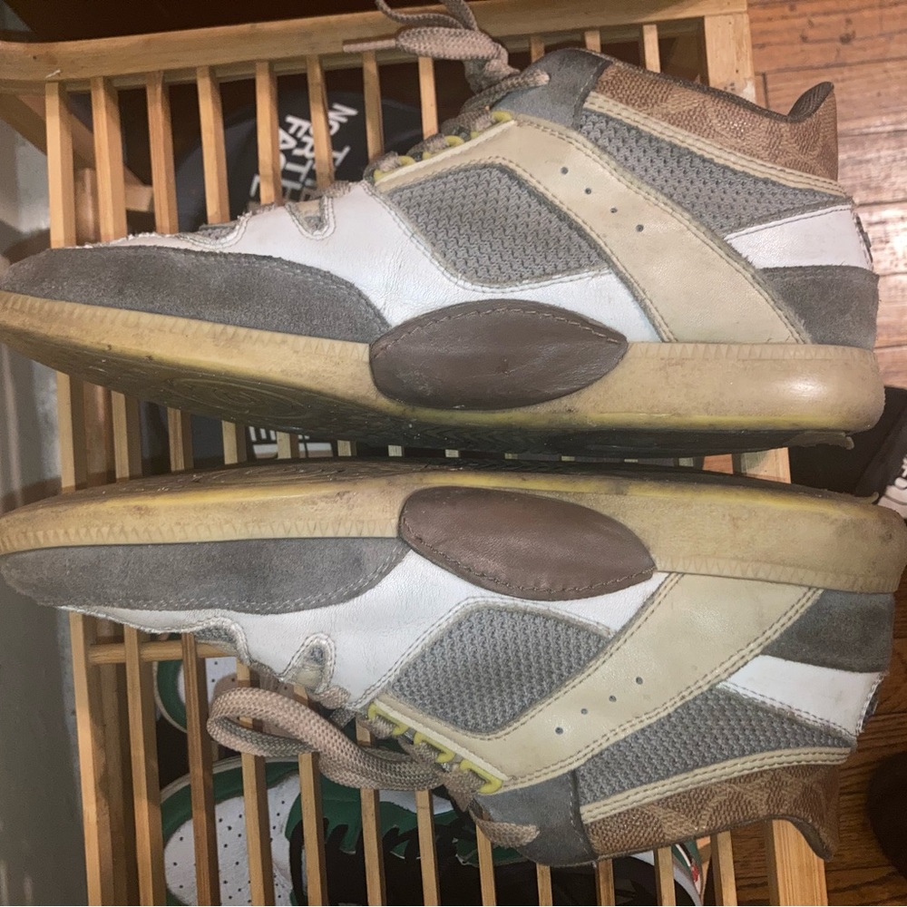 Vintage style Coach men’s sneakers WORN / UNIQUE - Picture 4 of 7